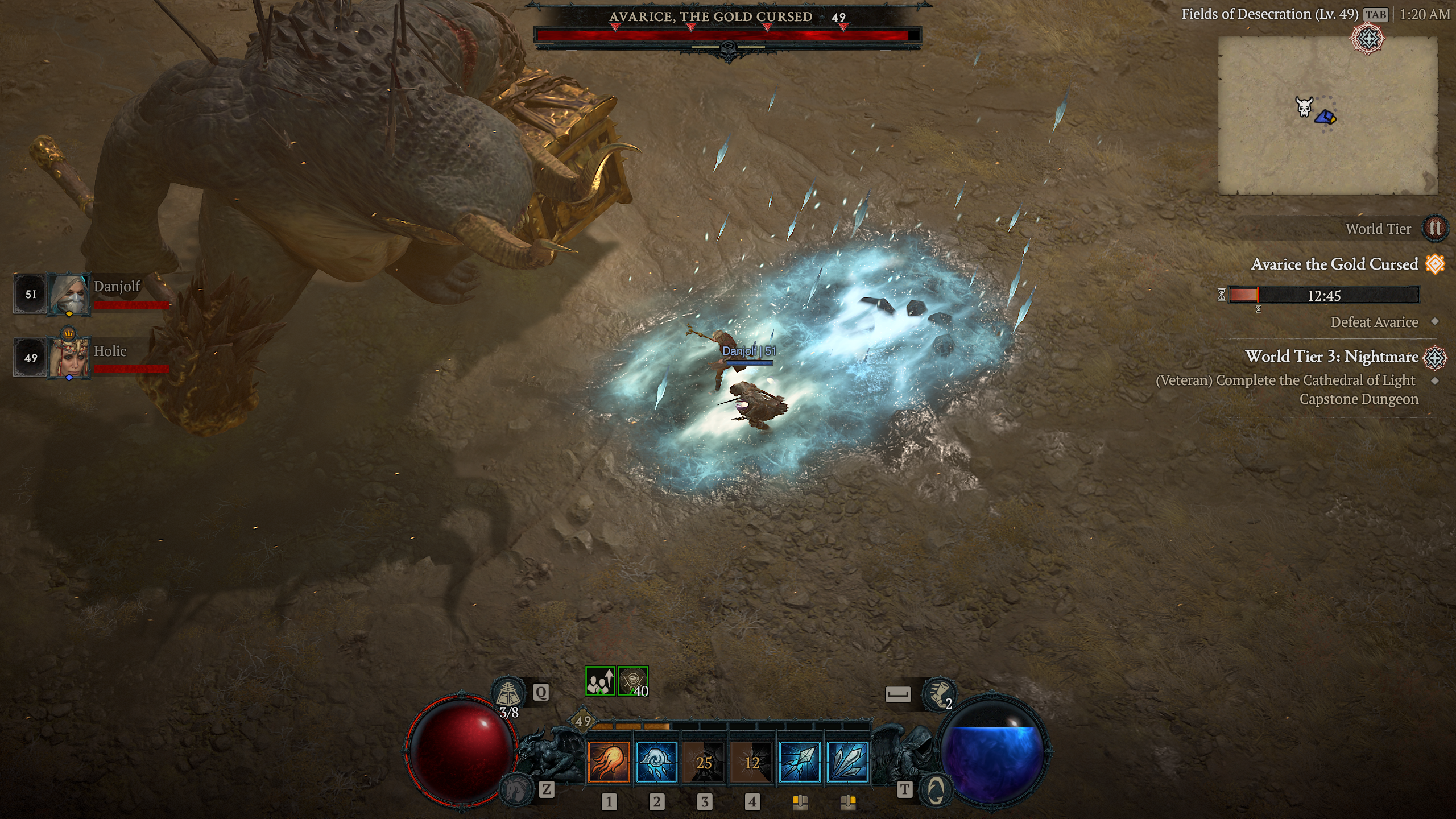 fight World Bosses in Diablo 4