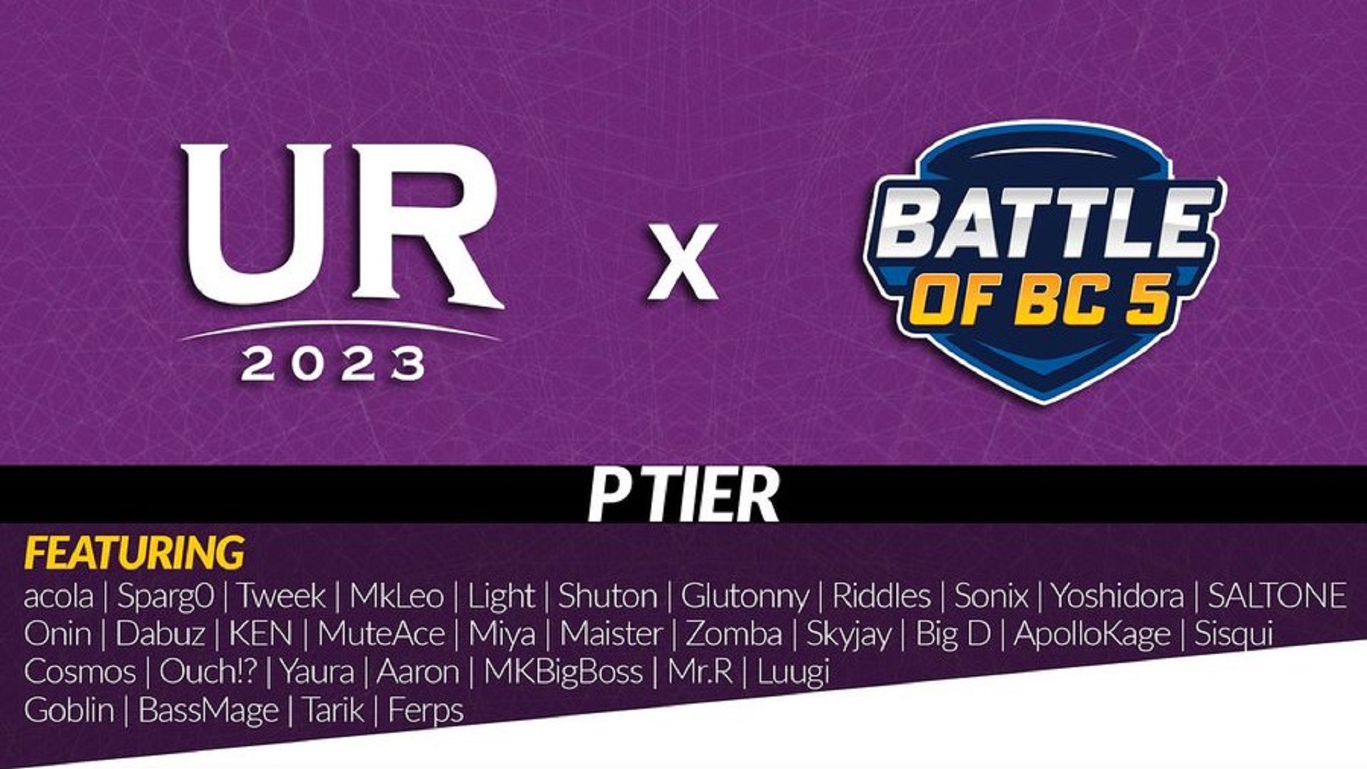 Battle of BC 5 x UltRank 2023 logo