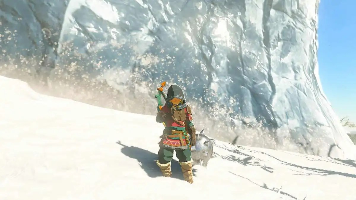 Zelda ice walls