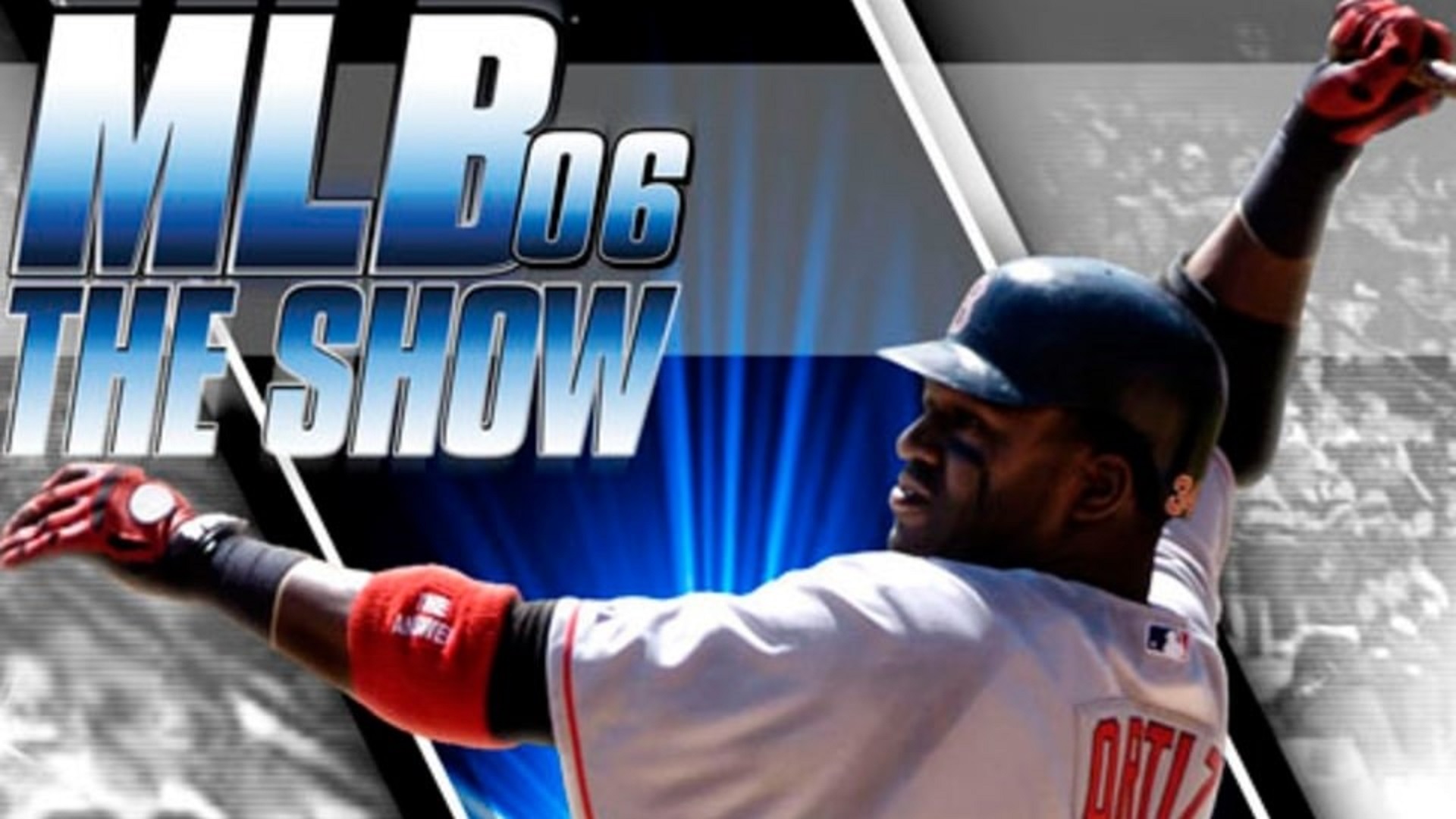 MLB 06: The Show box art, which was the first of the MLB The Show covers