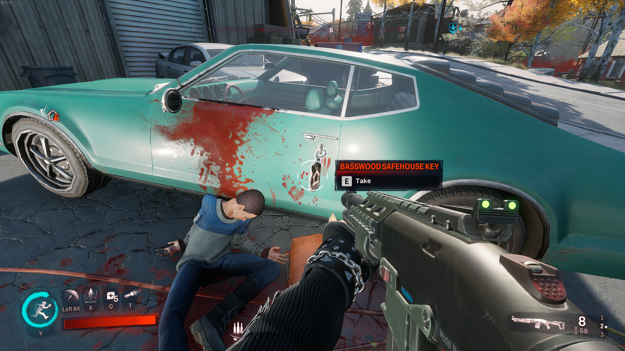 find the Basswood Safehouse key in Redfall