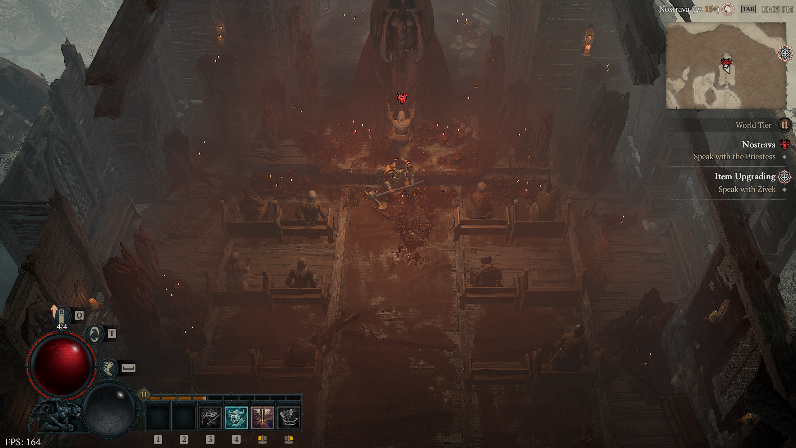 display the FPS Counter in Diablo 4 on PC 