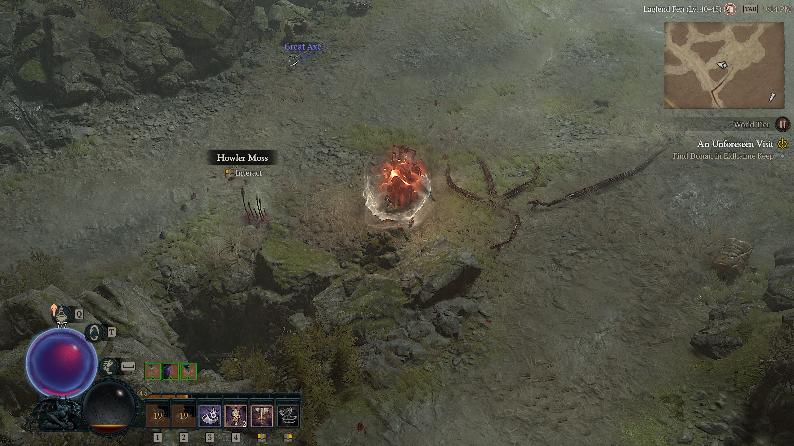 get Howler's Moss in Diablo 4