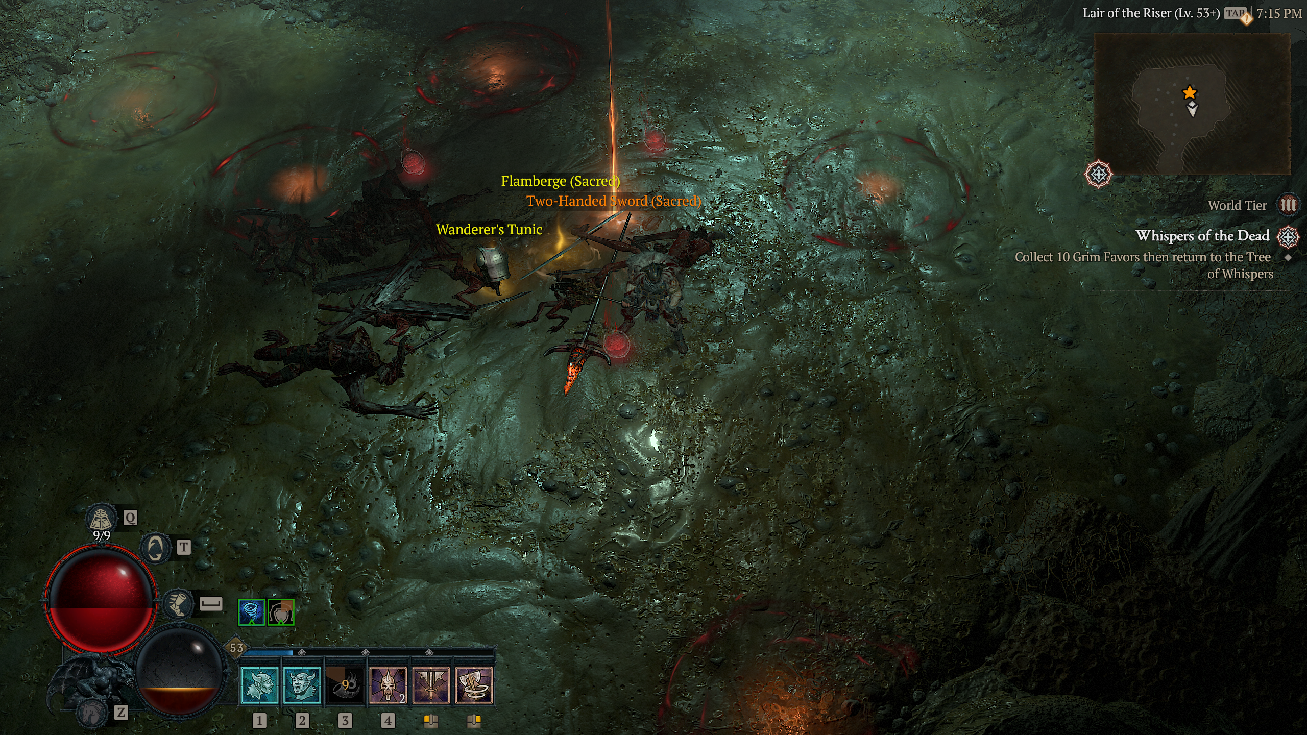 Sacred gear Diablo 4