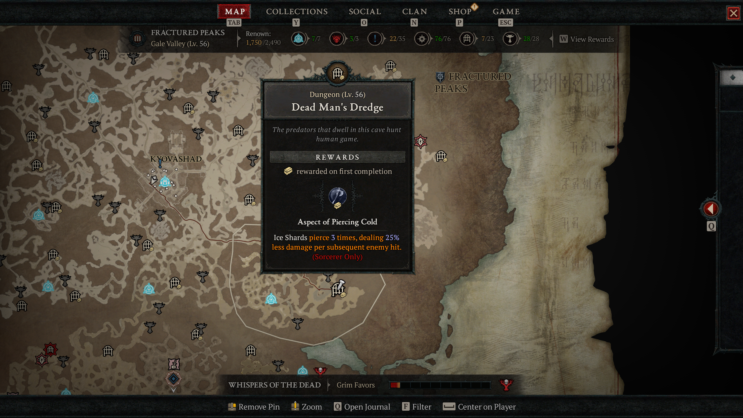 Aspect of Piercing Cold Diablo 4