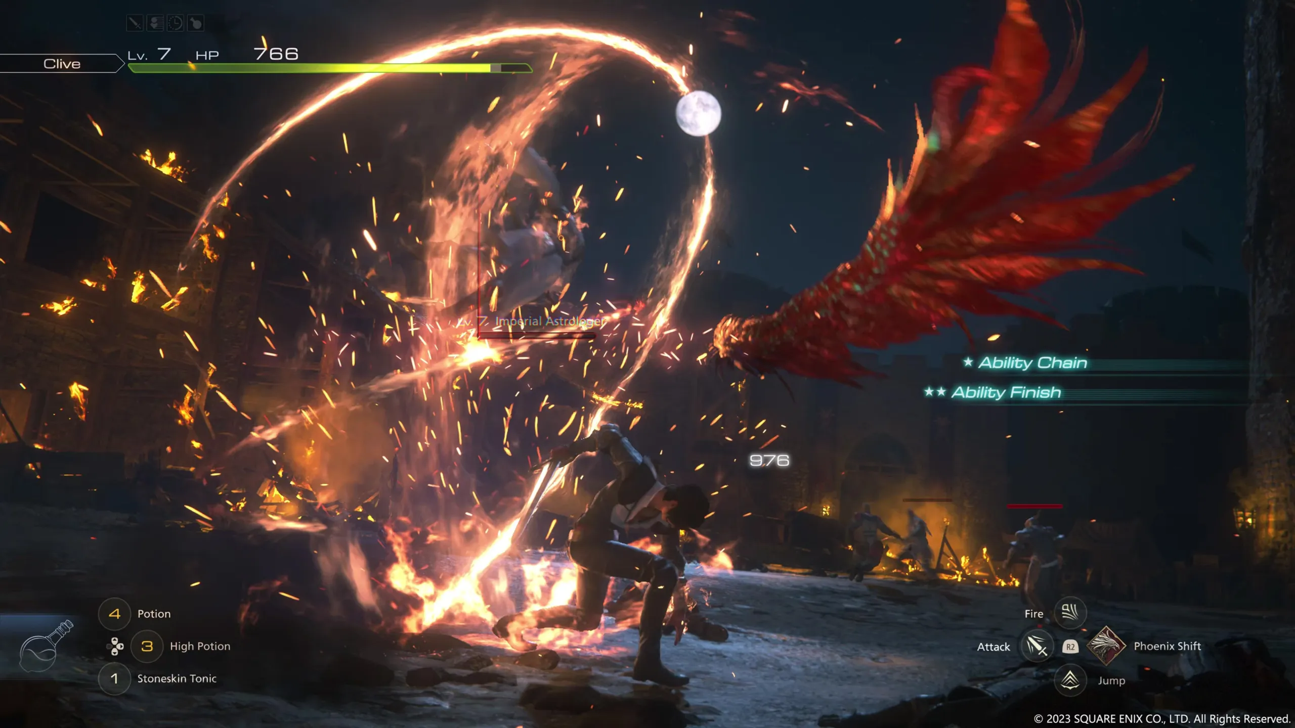 Combat screenshot.