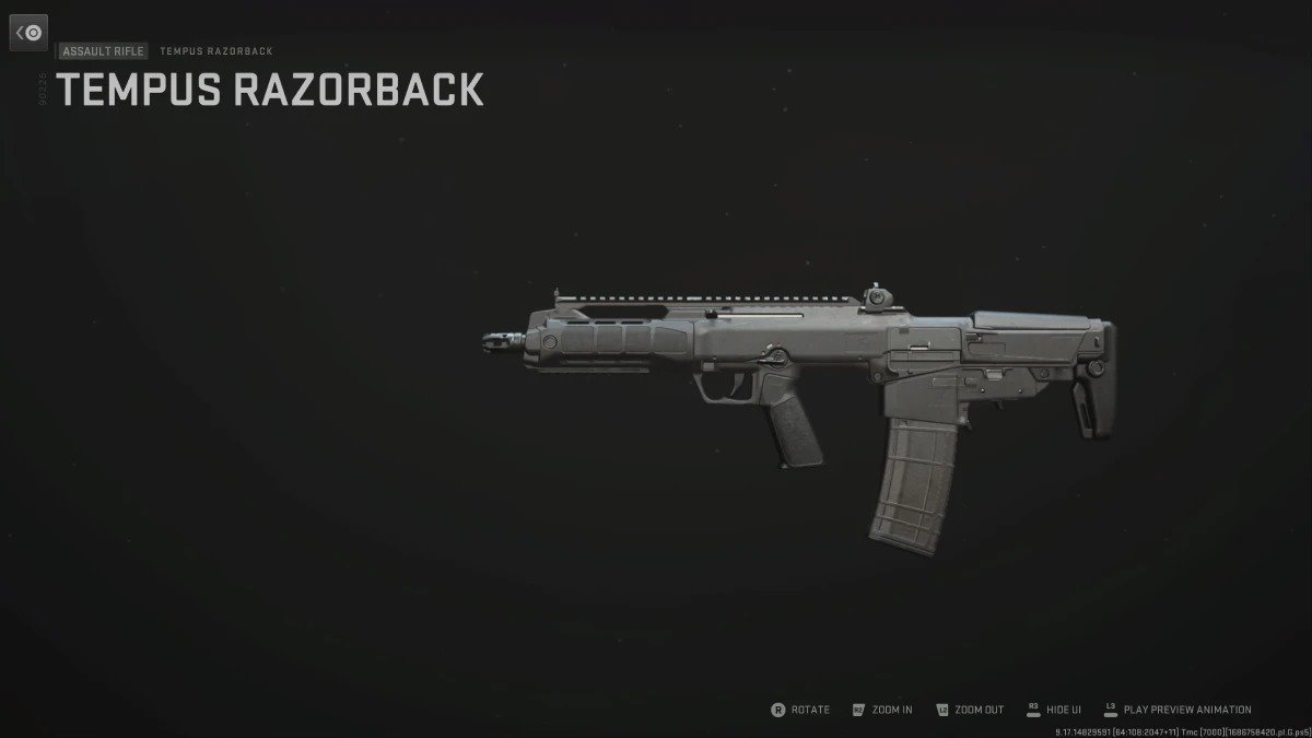 How to get the Tempus Razorback in DMZ