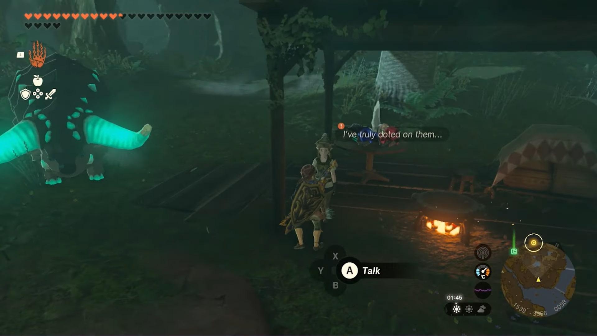 A Dondon in Zelda: Tears of the Kingdom