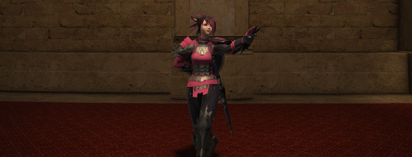 FFXIV Fashion parade.