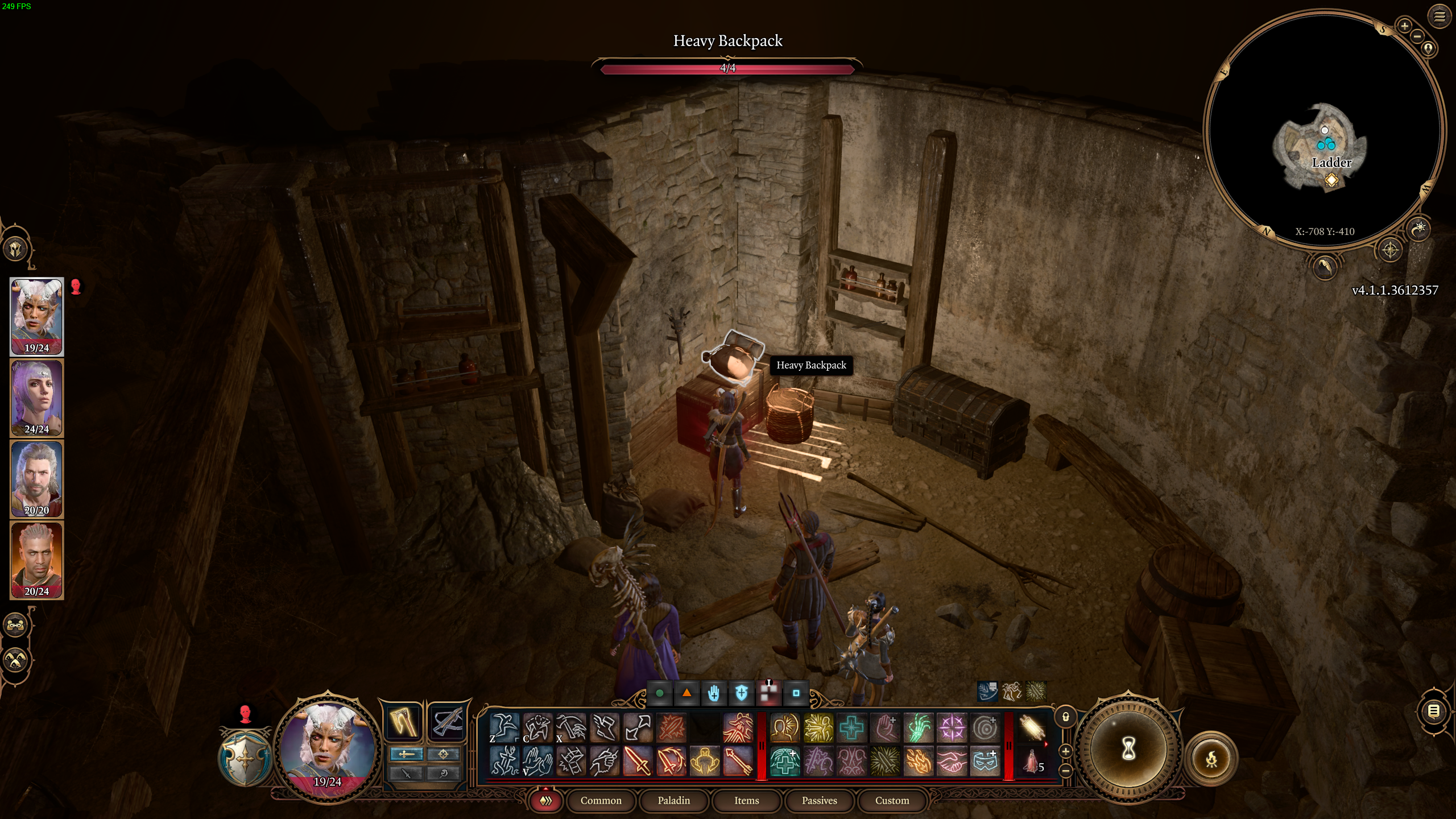 find the Gnome's Pack for Rescue the Gnome in Baldur's Gate 3