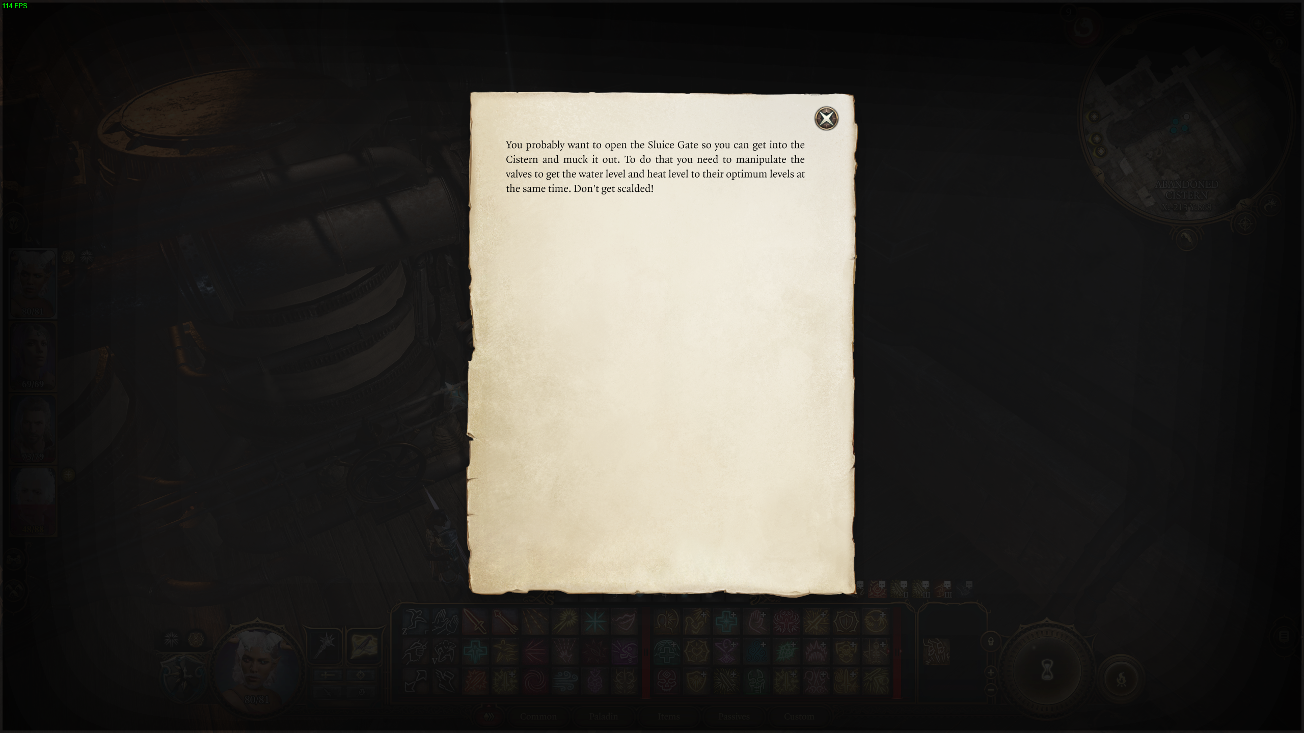 Get into the Sluice Gate in Baldur's Gate 3