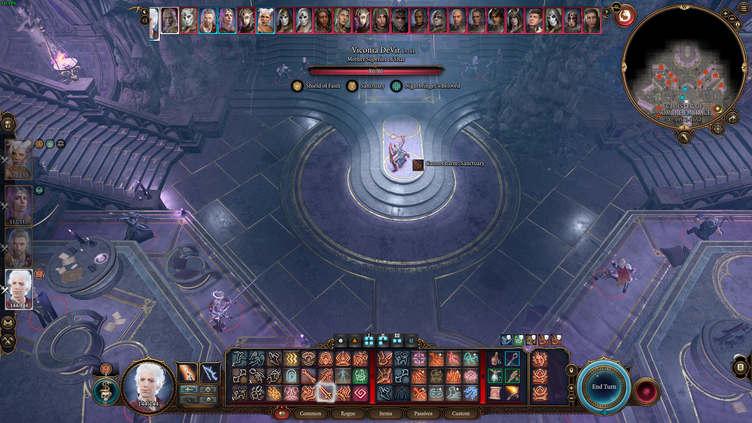 Baldur's Gate 3: Winning the fight against Viconia DeVir in the House of Grief