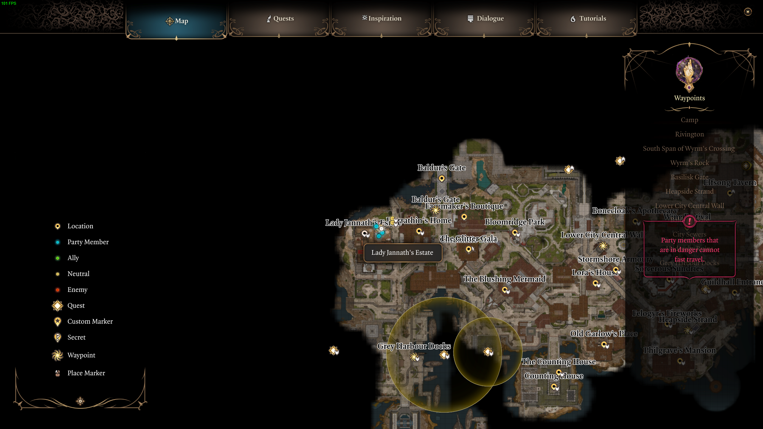 Finding Oskar in Baldur's Gate 3