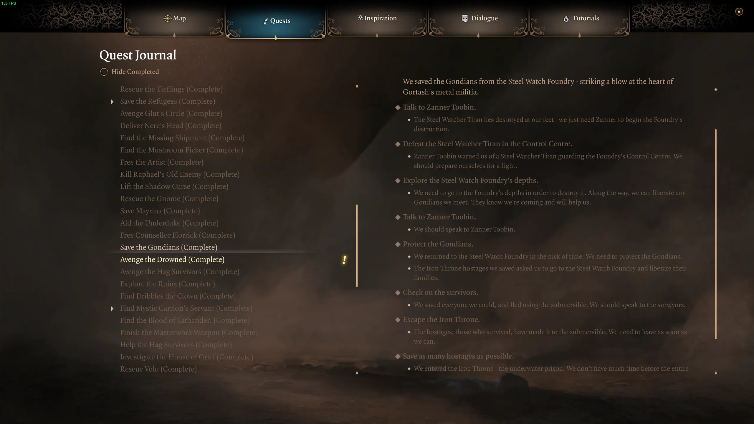 Save the Gondians in Baldur's Gate 3