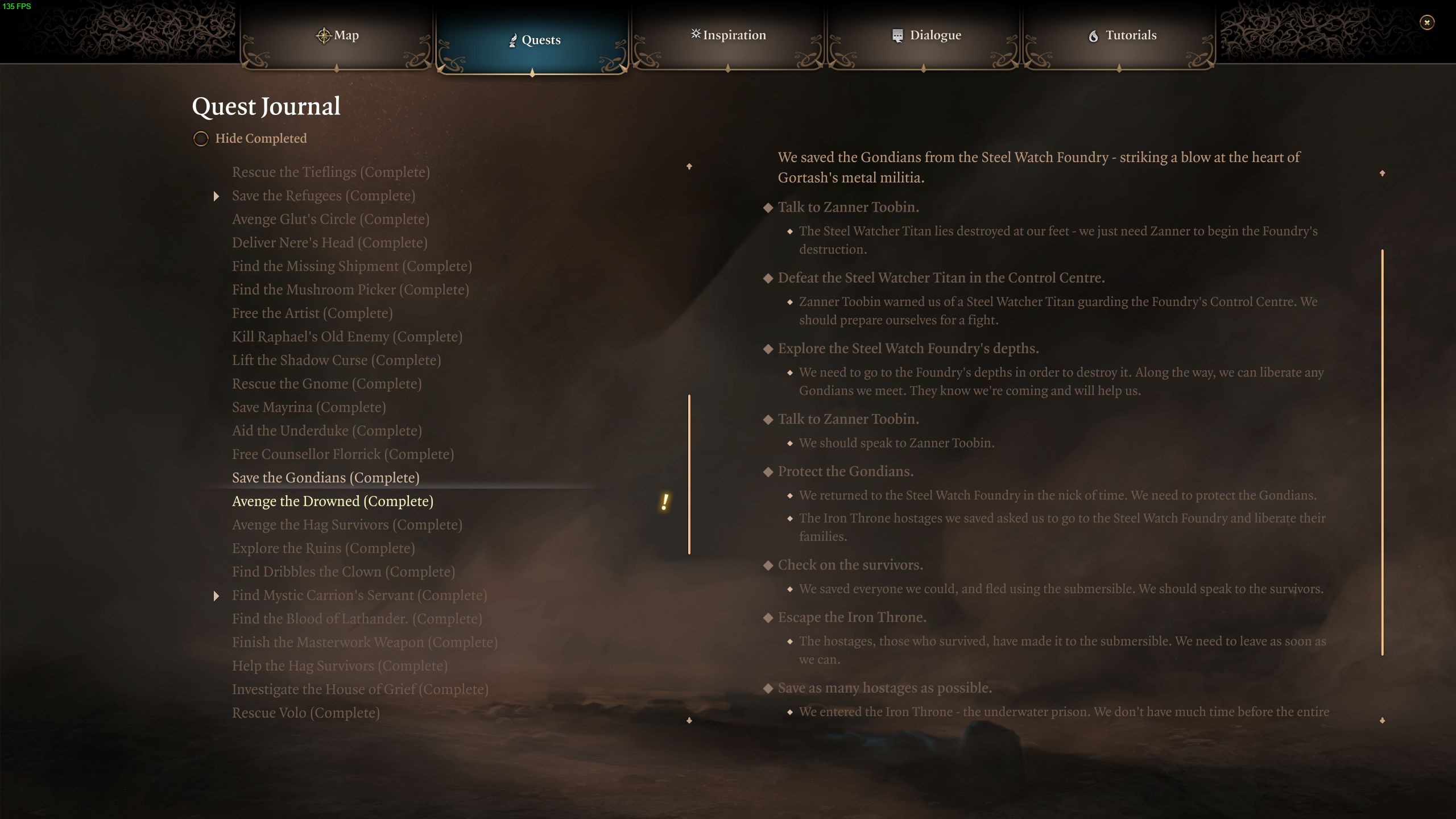 Save the Gondians in Baldur's Gate 3