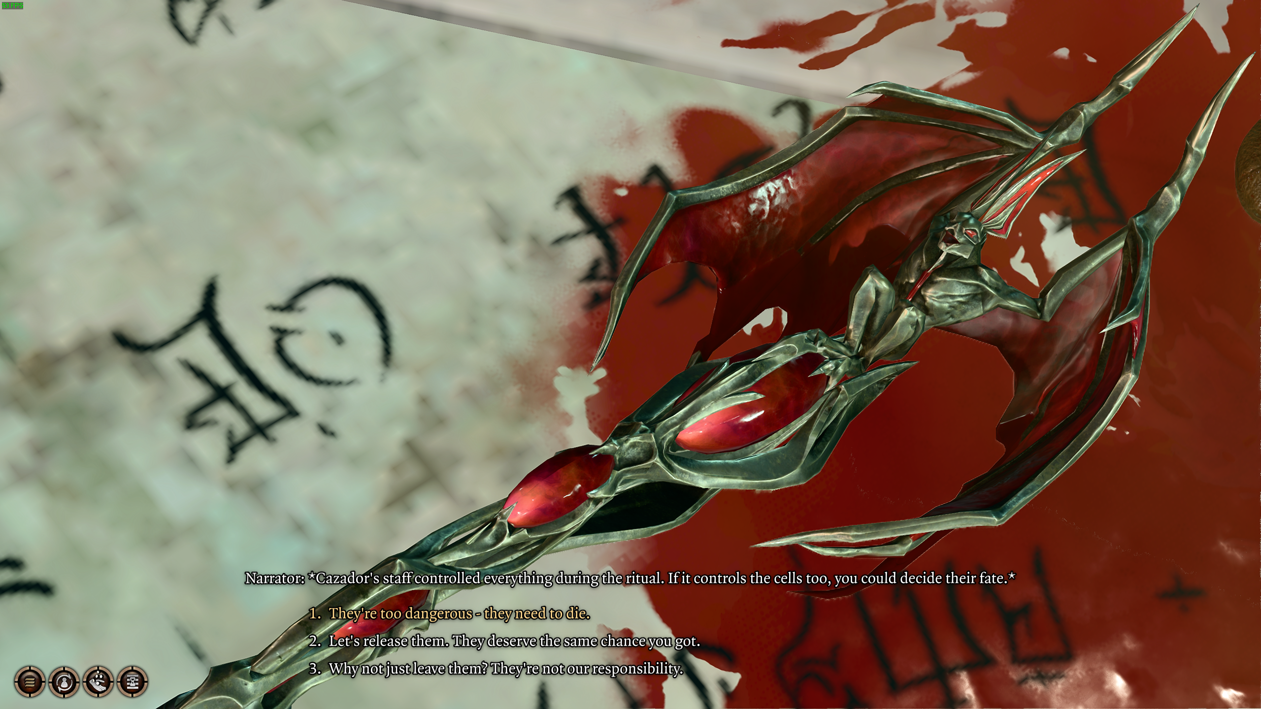 Release Cazador's prisoners or not in BG3