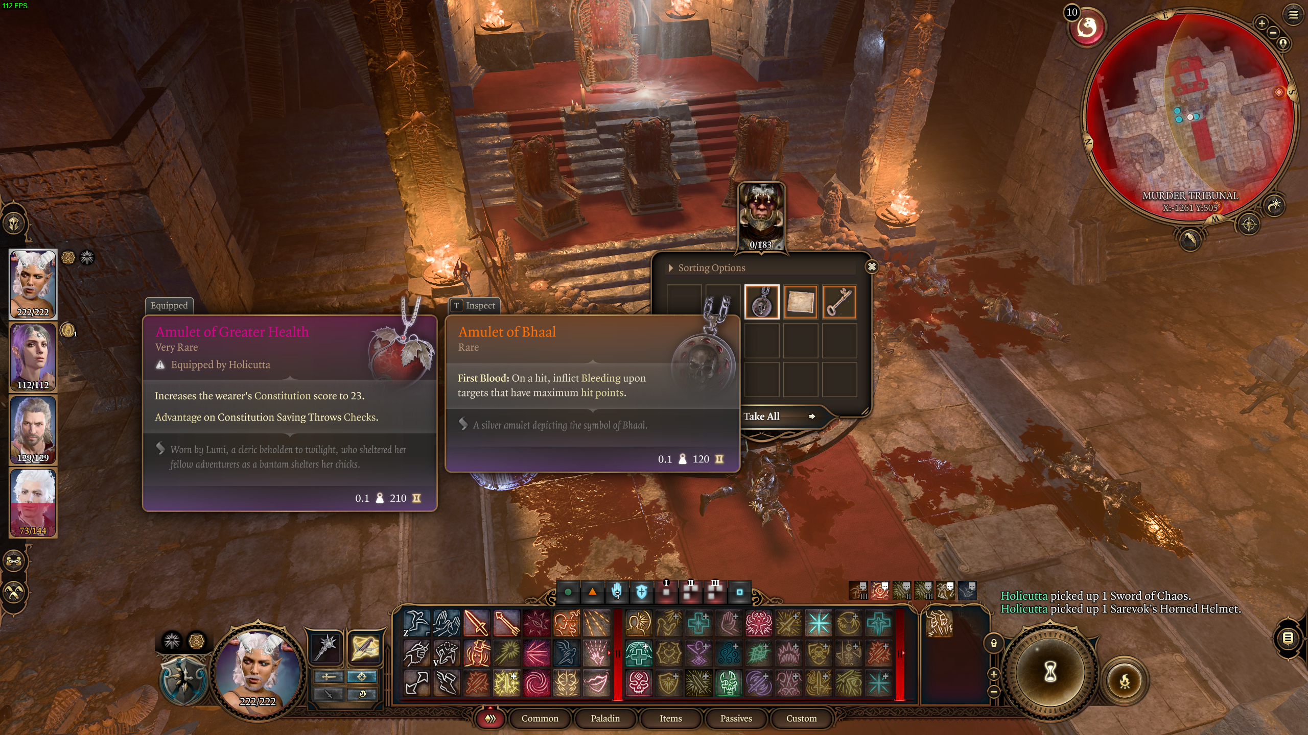Solid Doors in the Temple of Bhaal in BG3