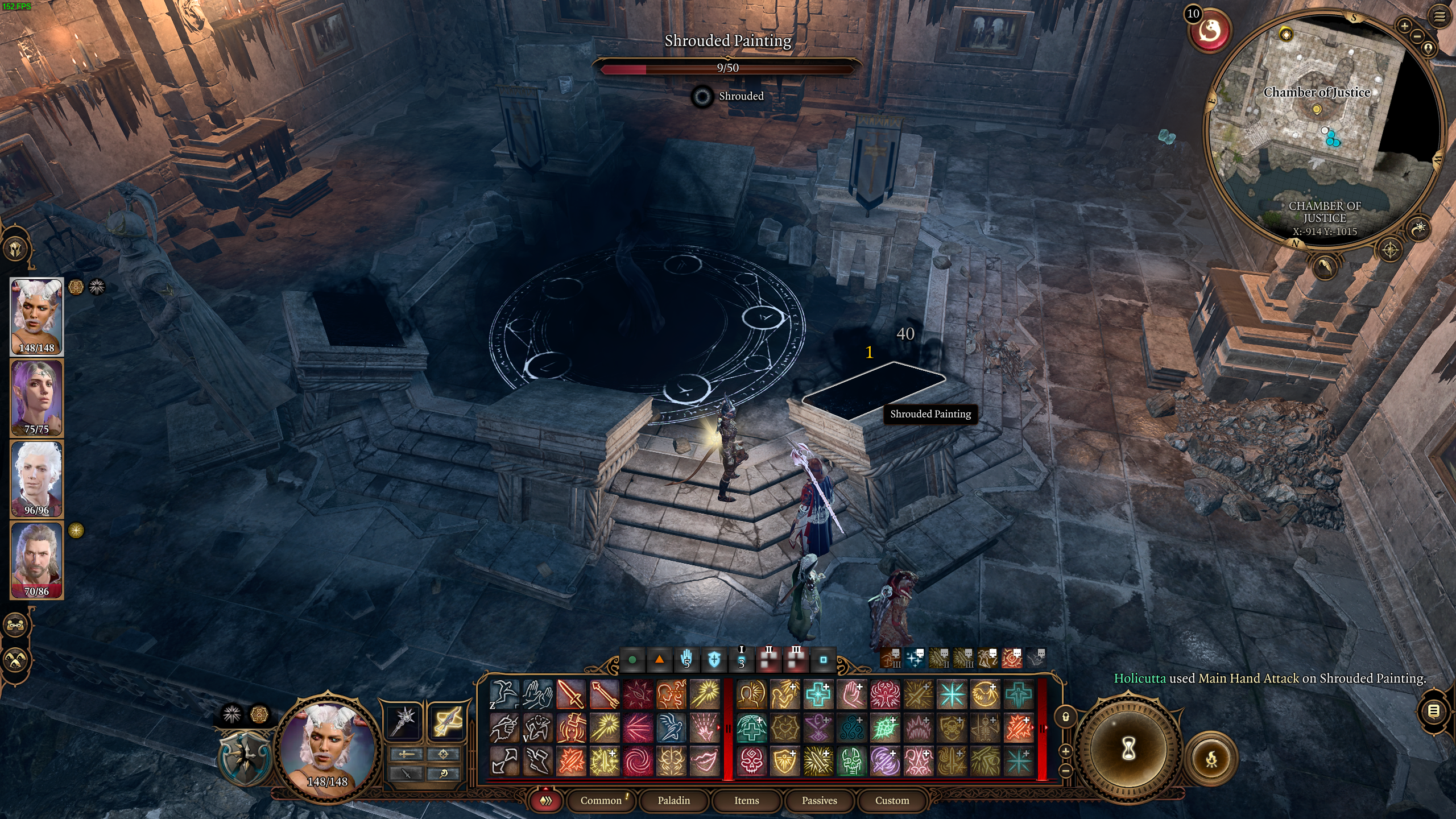 pass the Chamber of Justice in Ansur's Lair in BG3