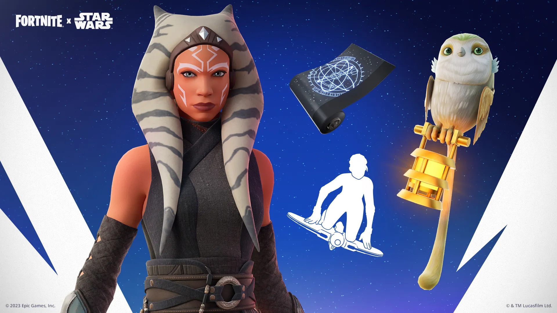 Ahsoka Tano skin and accessories
