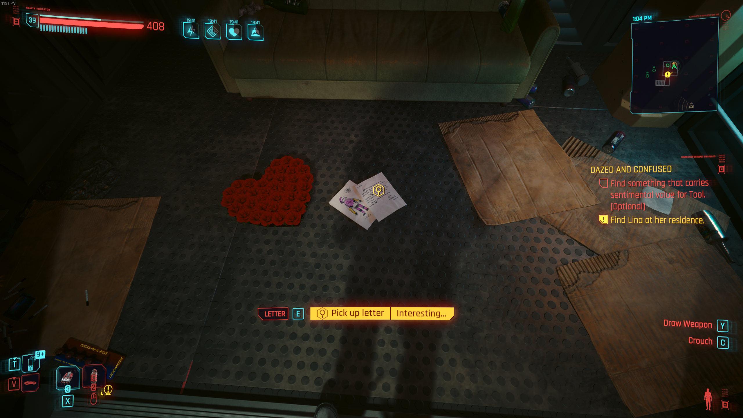find sentimental value for Tool in Cyberpunk 2077