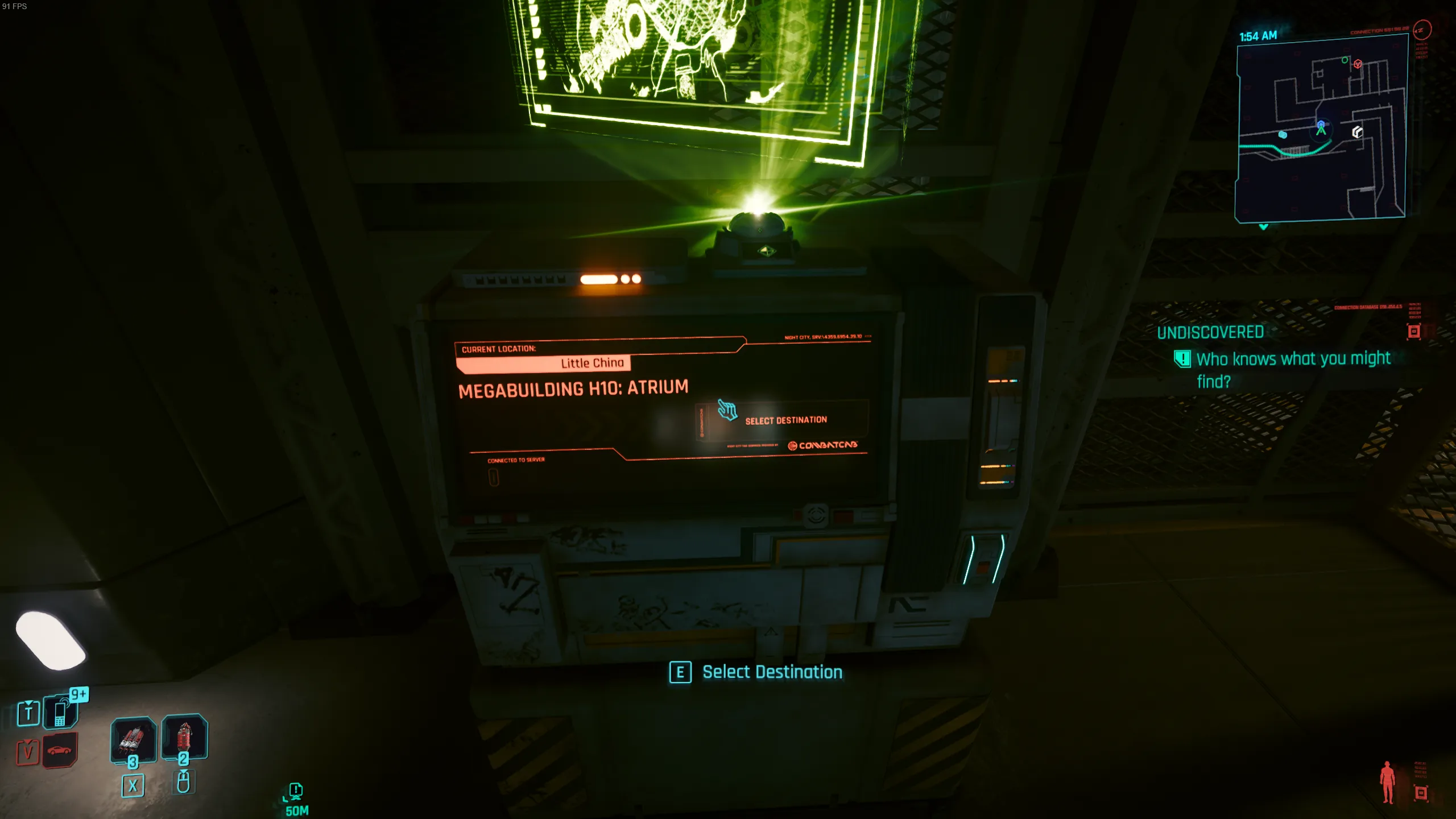 Cyberpunk 2077: How to fix the "Unavailable" fast travel bug