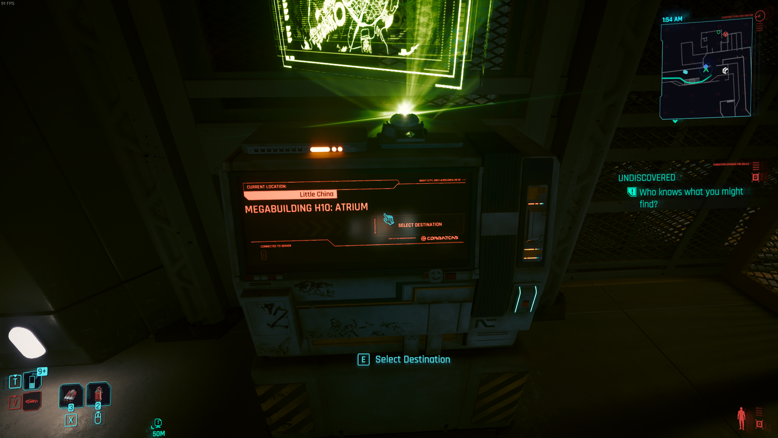 Cyberpunk 2077: How to fix the "Unavailable" fast travel bug
