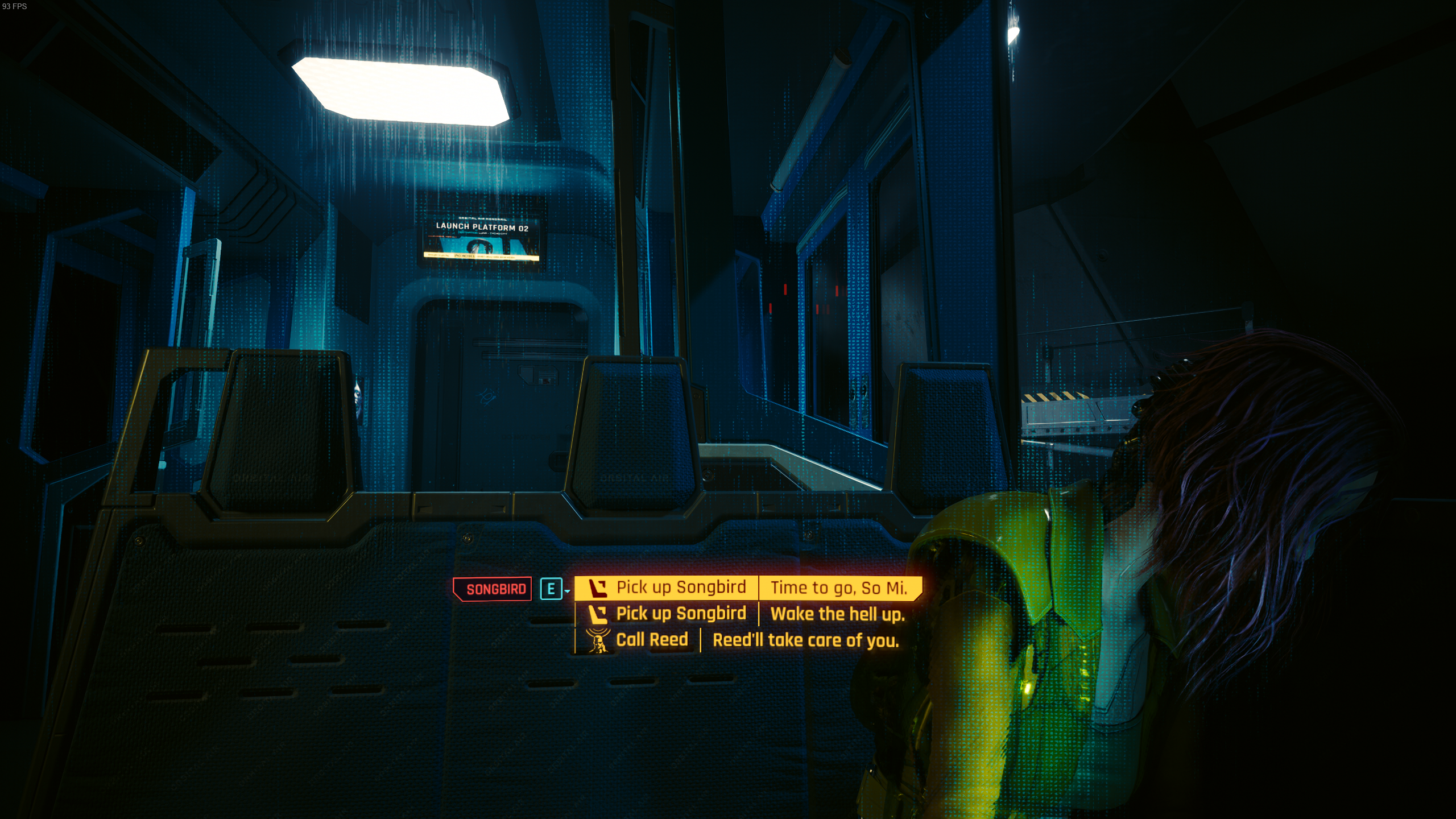 Hand Songbird over to Reed in Cyberpunk 2077
