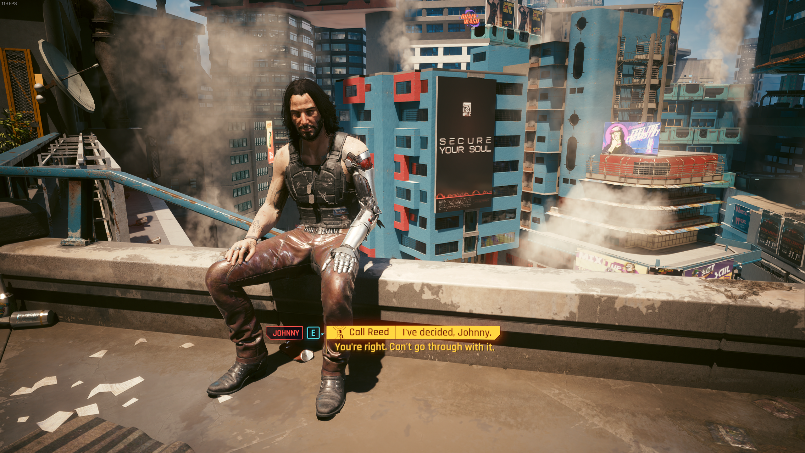Cyberpunk 2077: Should you listen to Johnny or call Reed for the surgery?