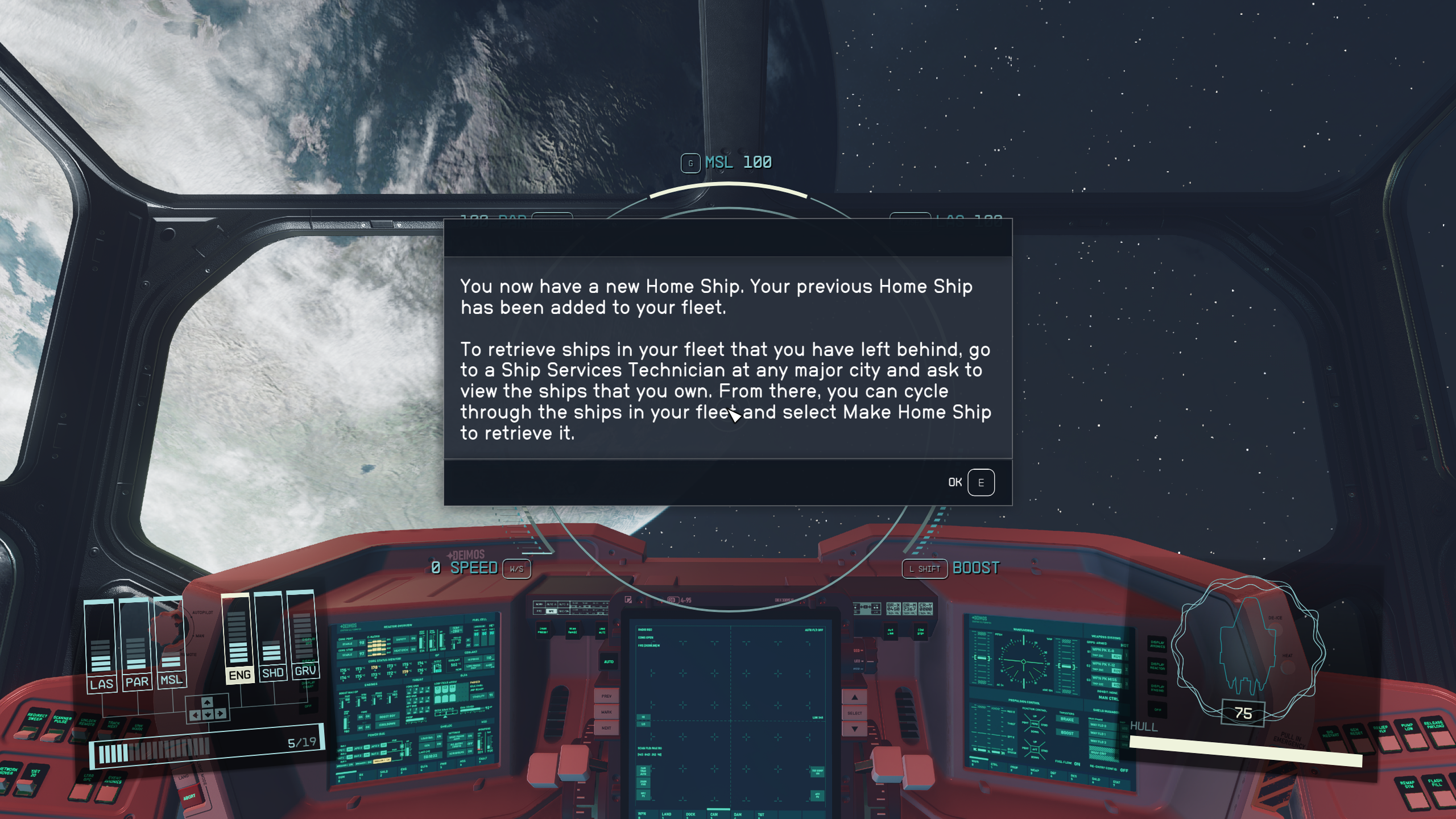 Starfield: How to make a ship your Home Ship