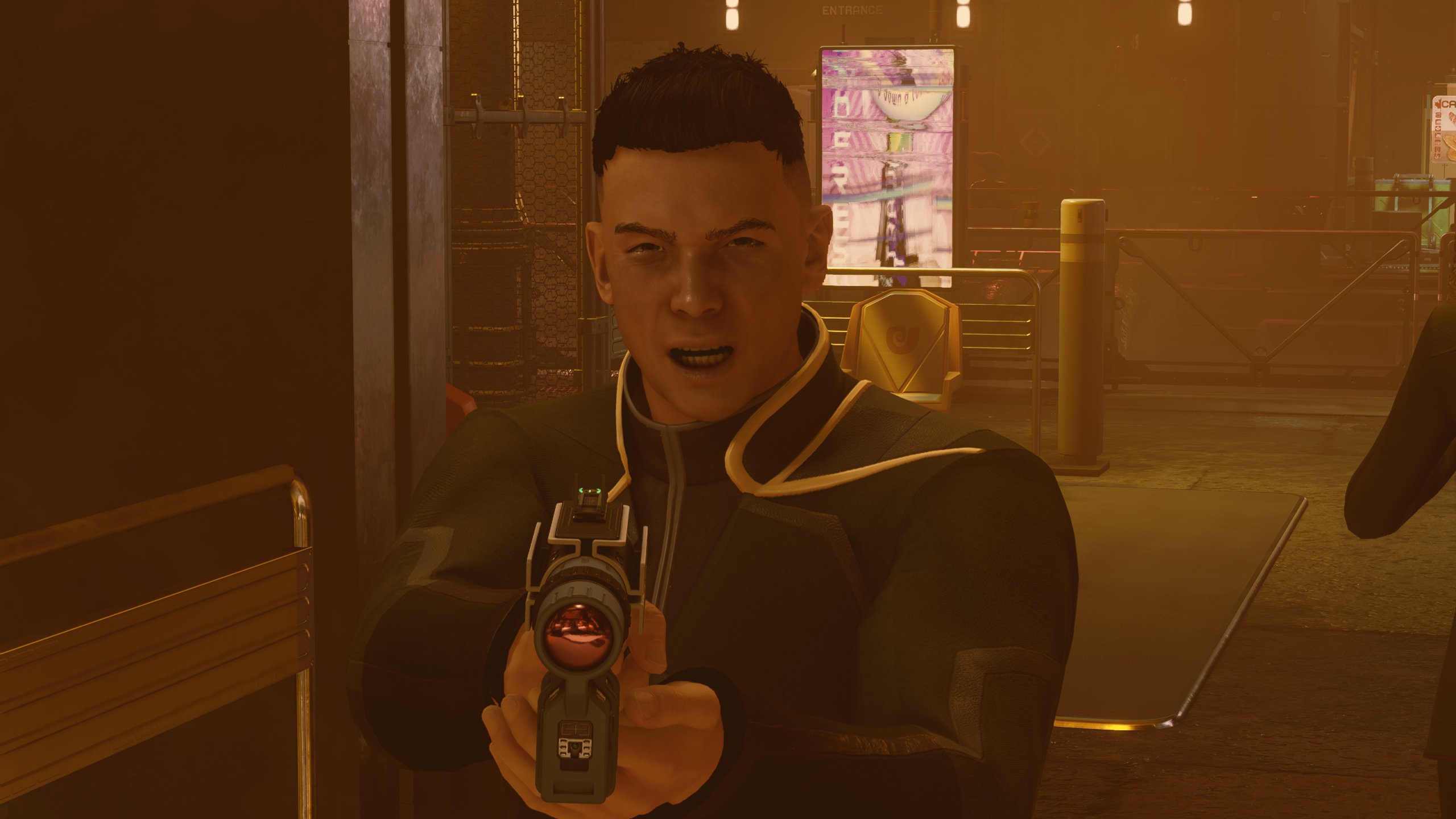 How to holster your weapon in Starfield