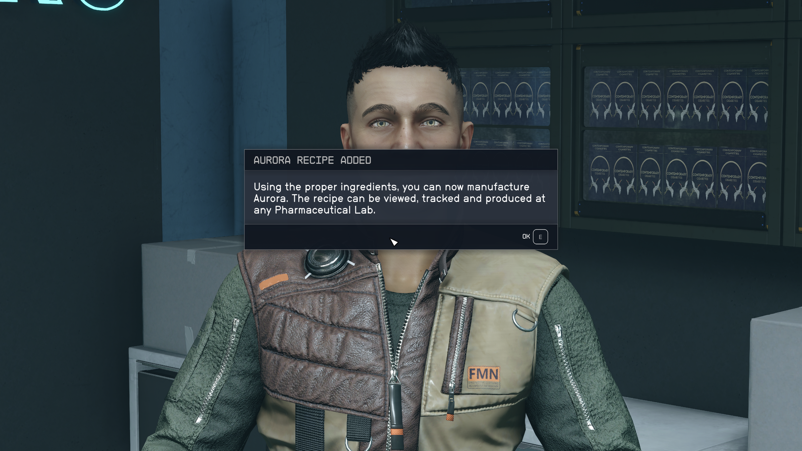 How to make and smuggle Aurora in Starfield