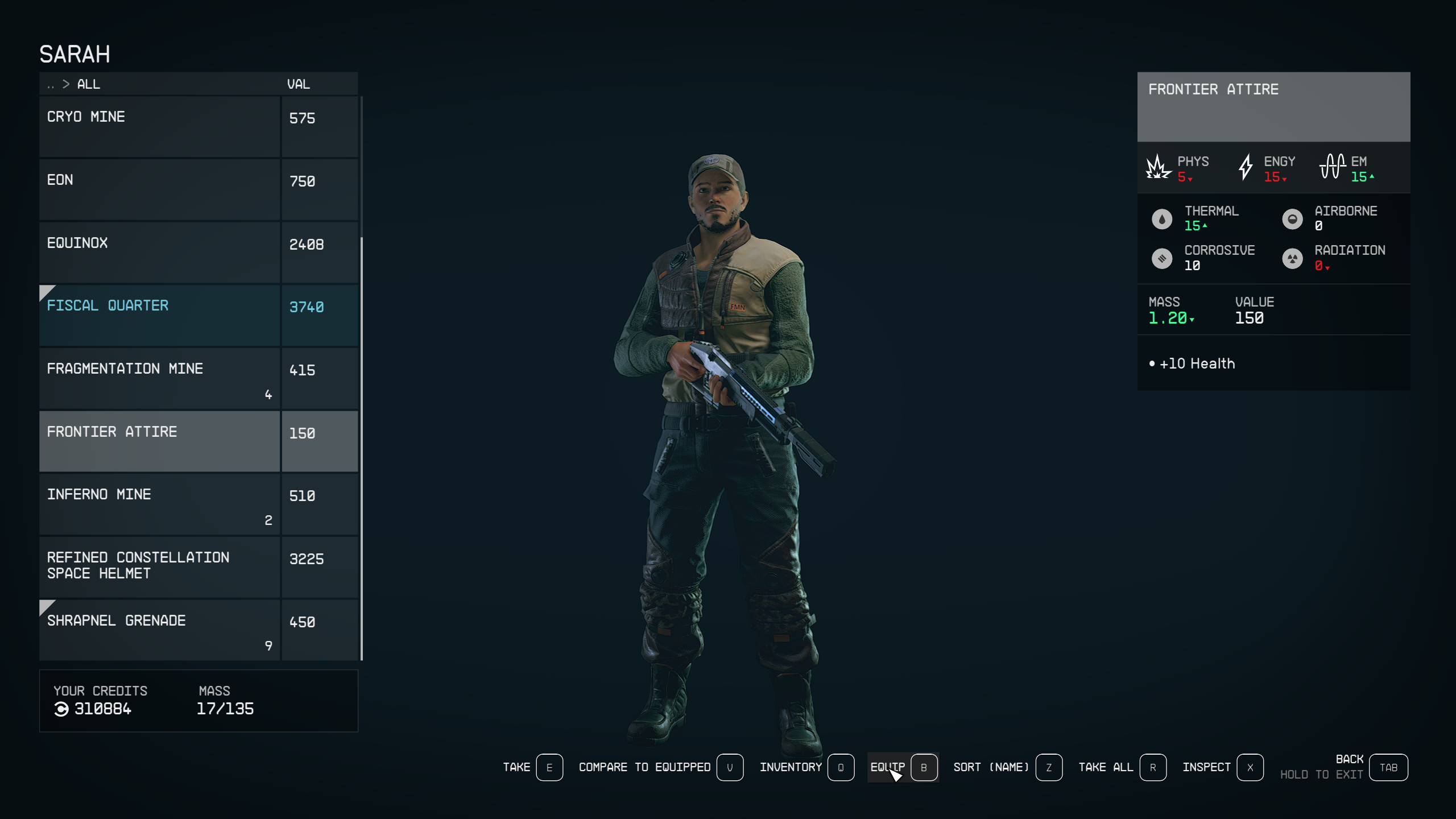How to change your companion's clothes and weapons