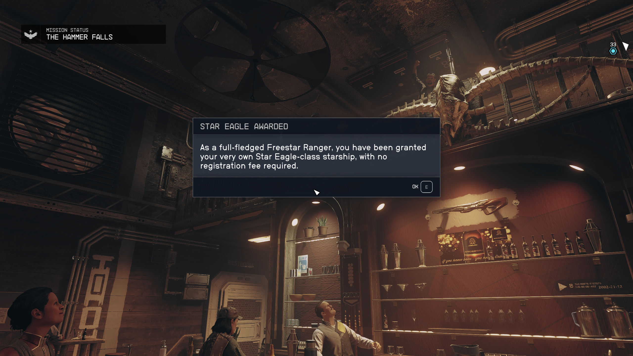 Starfield: Should you accept the bribe from Ron Hope?