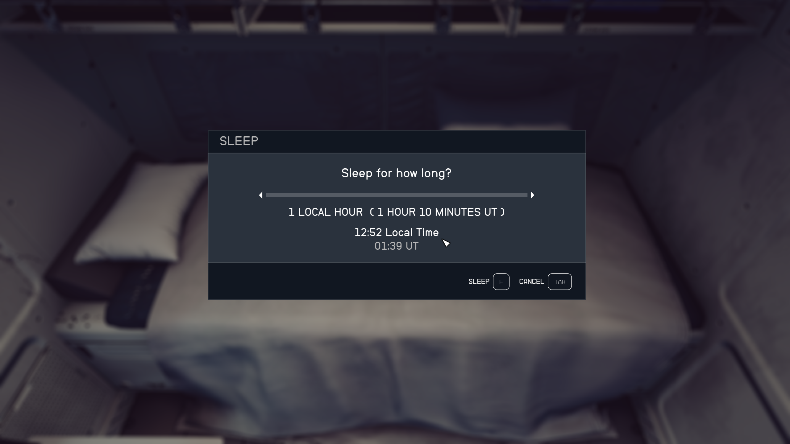How to wait and skip time in Starfield