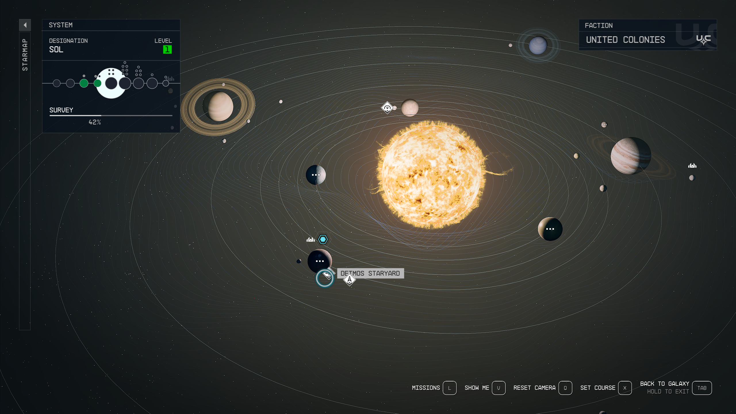 get to Deimos Staryard Starfield