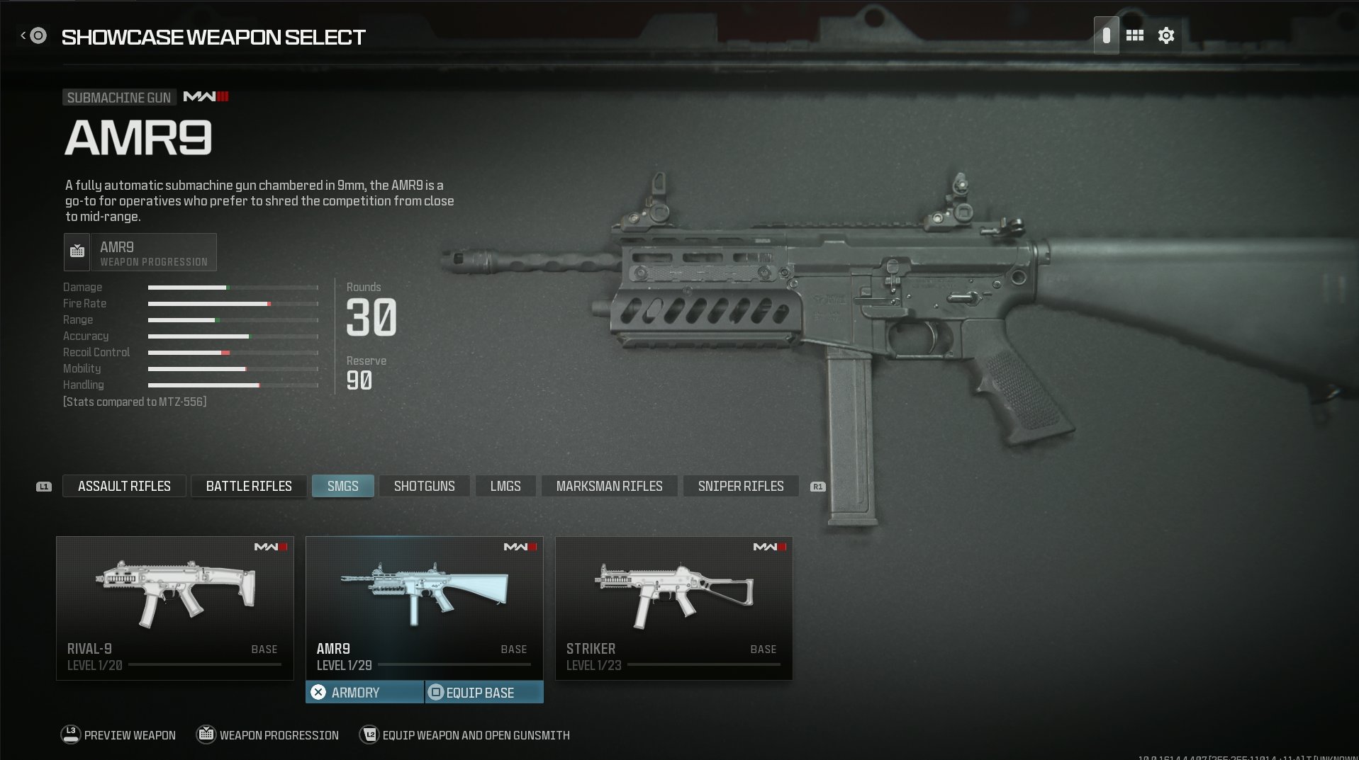The best AMR9 loadout in Modern Warfare 3 beta