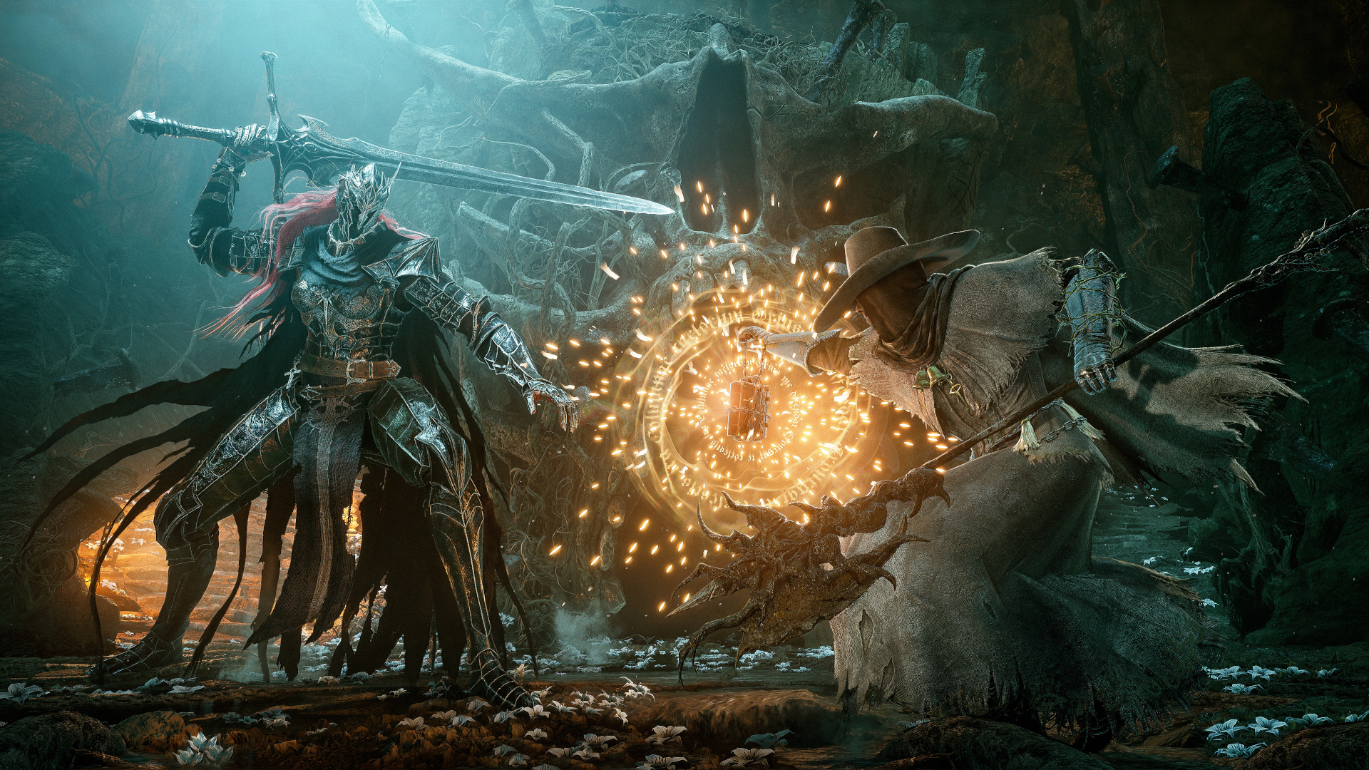 A battle segment from Lords of the Fallen by CI Games