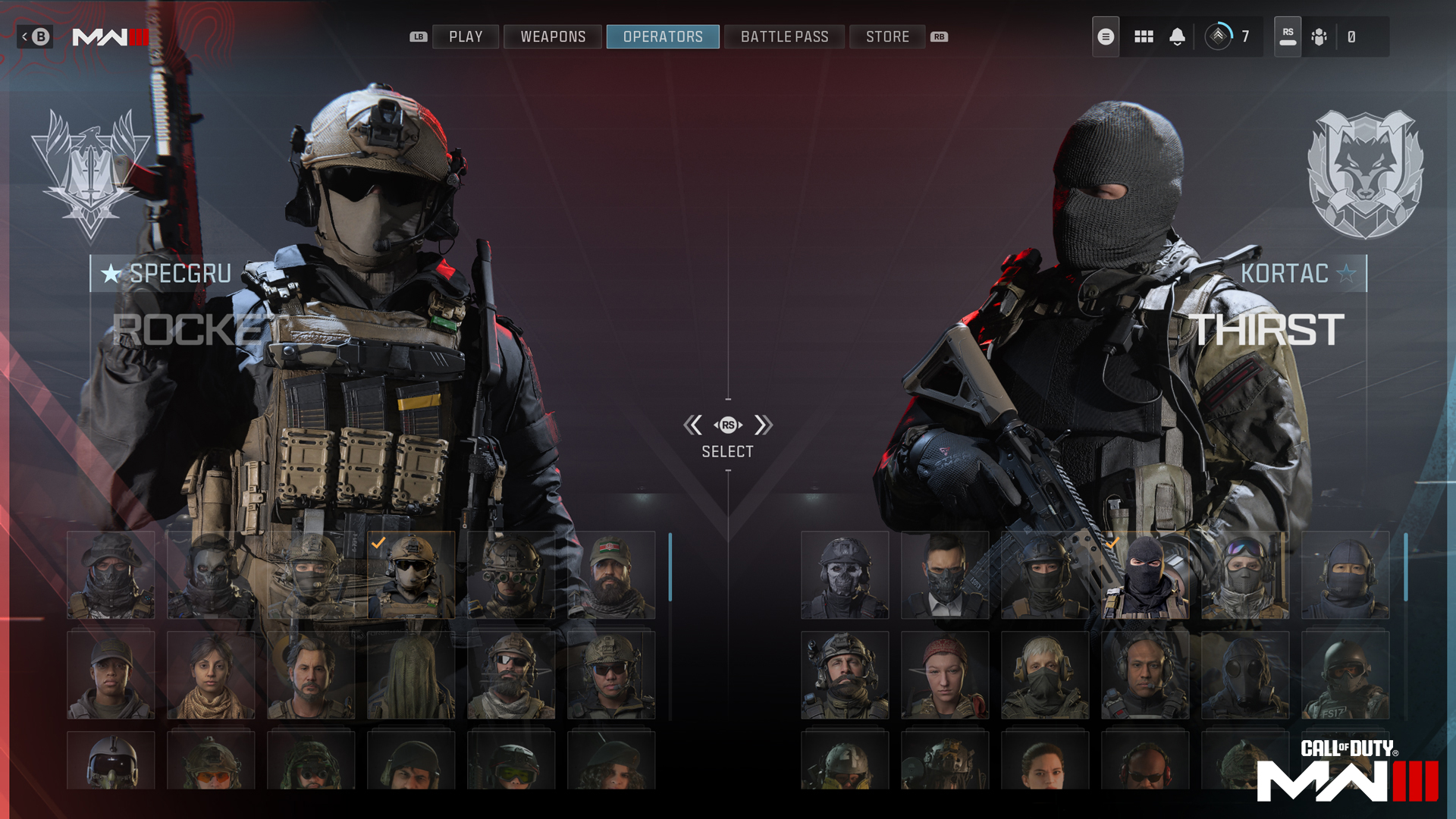 All Operators in Modern Warfare 3
