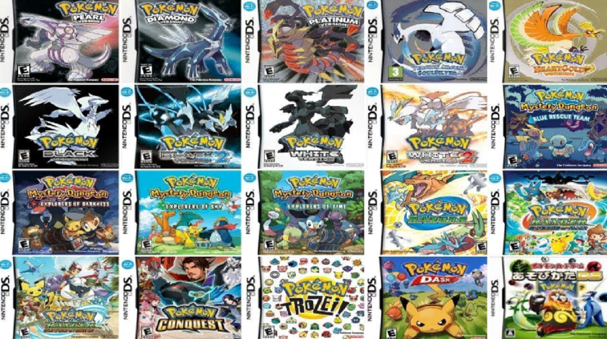 pokemon ds games