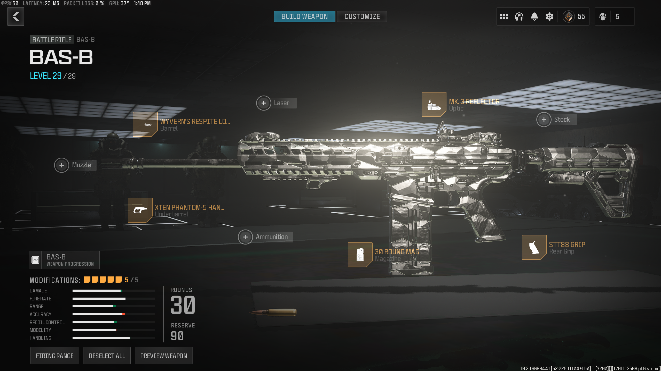 Best BAS-B loadout in MW3