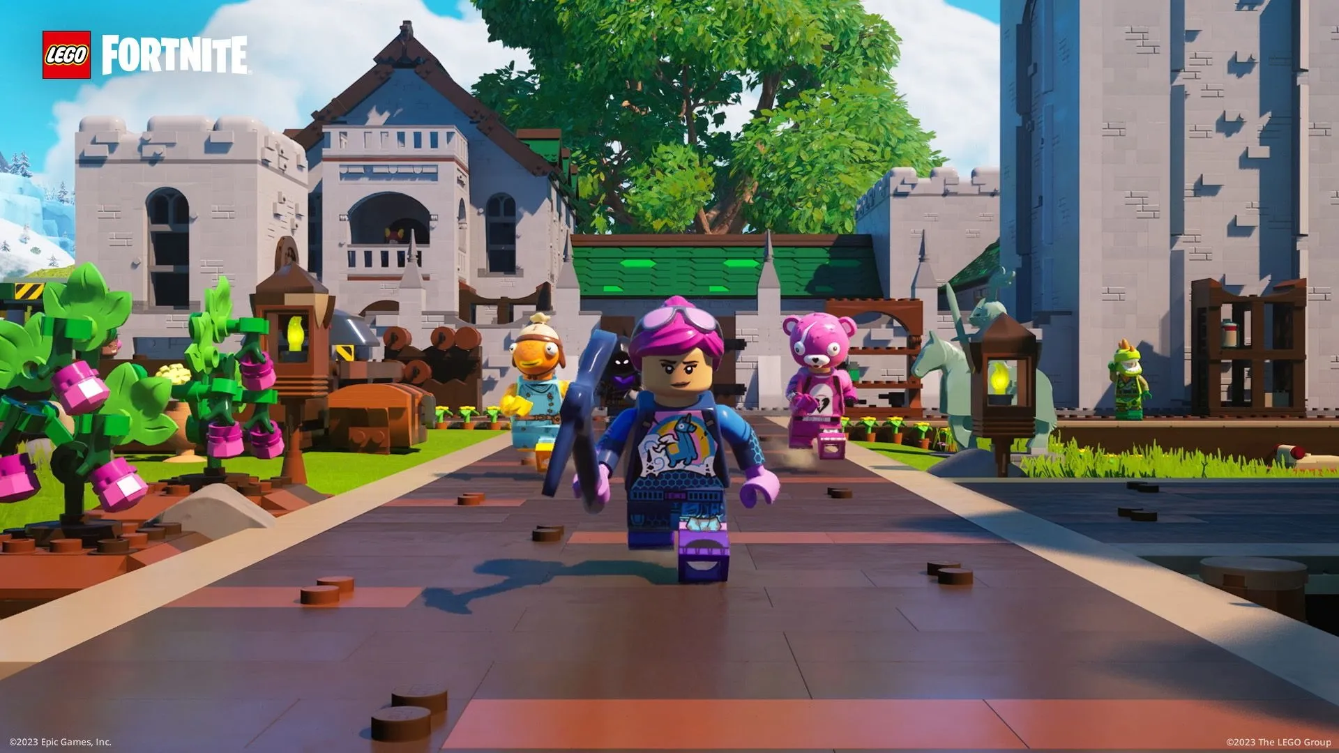 How to get Rough Amber in LEGO Fortnite