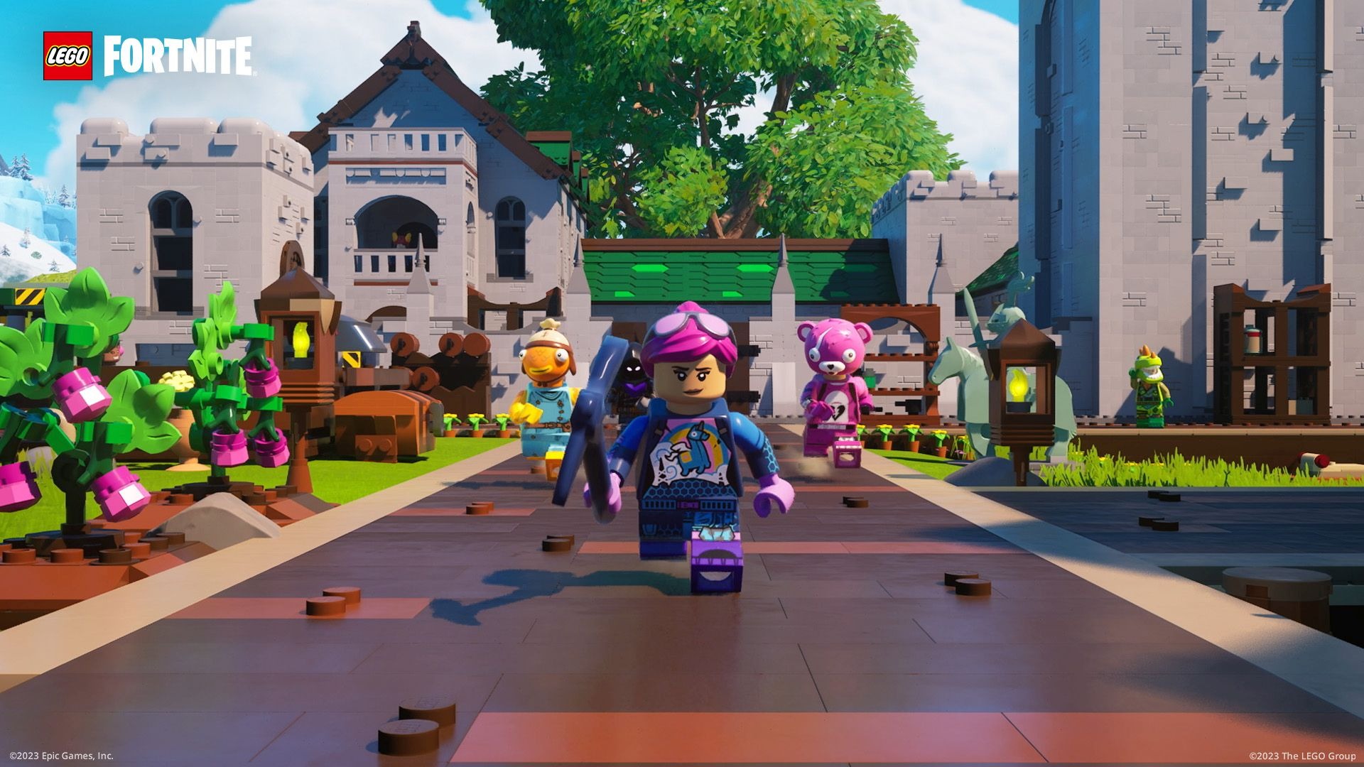 How to get Rough Amber in LEGO Fortnite