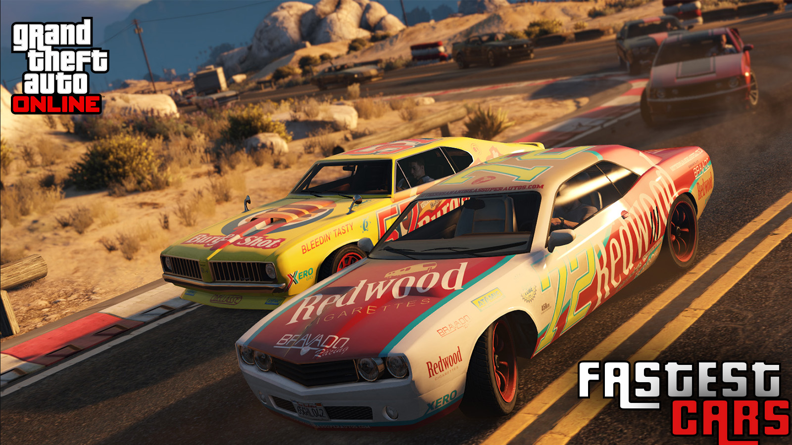 Stock cars racing in GTA Online