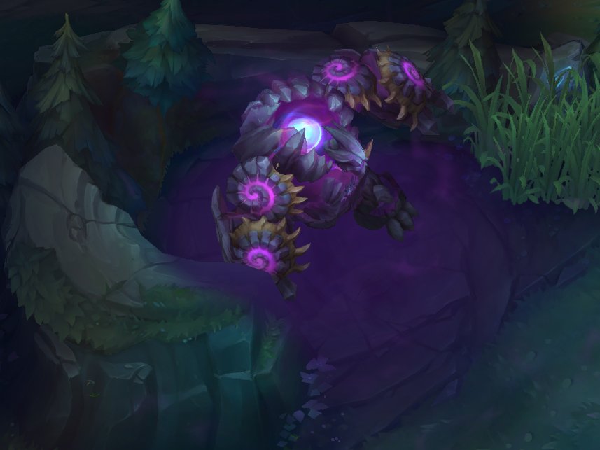 A Voidborn Sentinel which is much more purple than the previous Blue Sentinel.