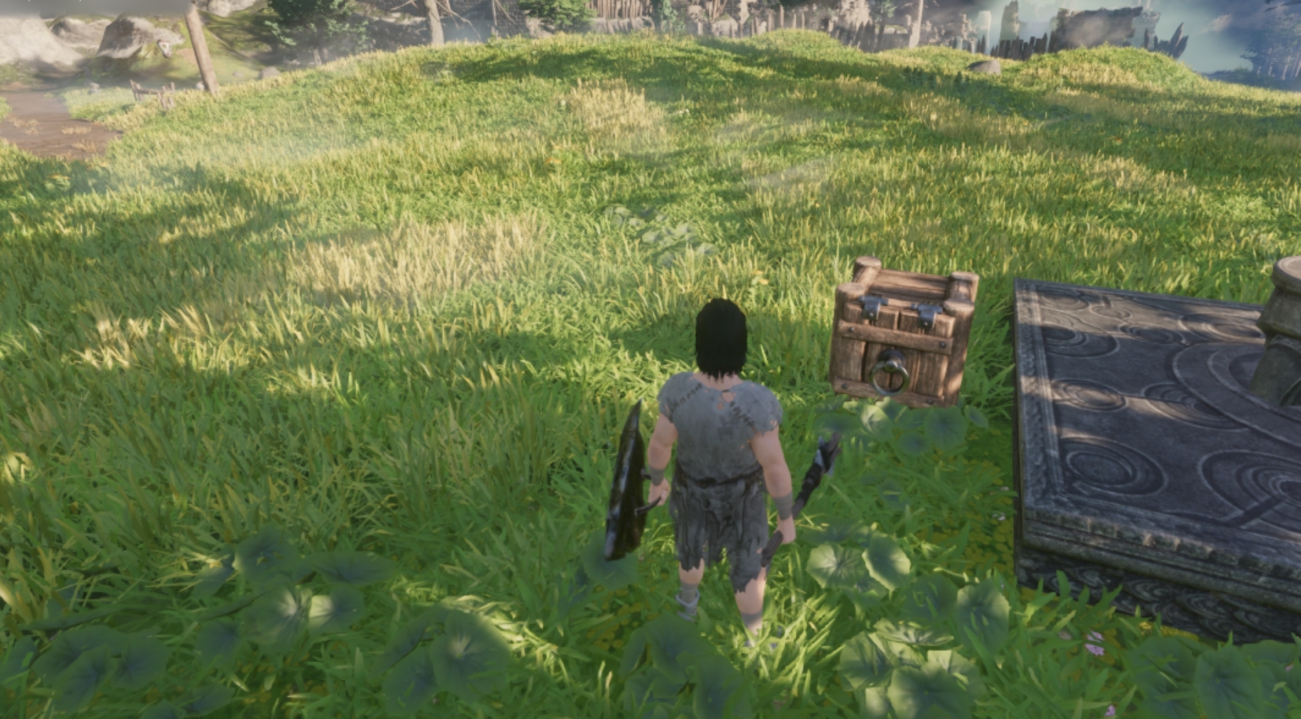 How to craft a storage chest in Enshrouded