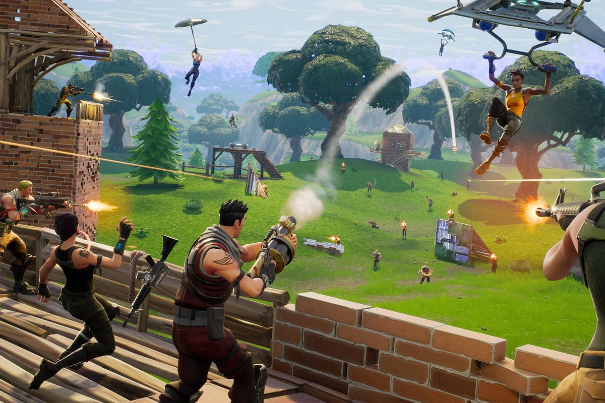 Fortnite Hot Spot fight