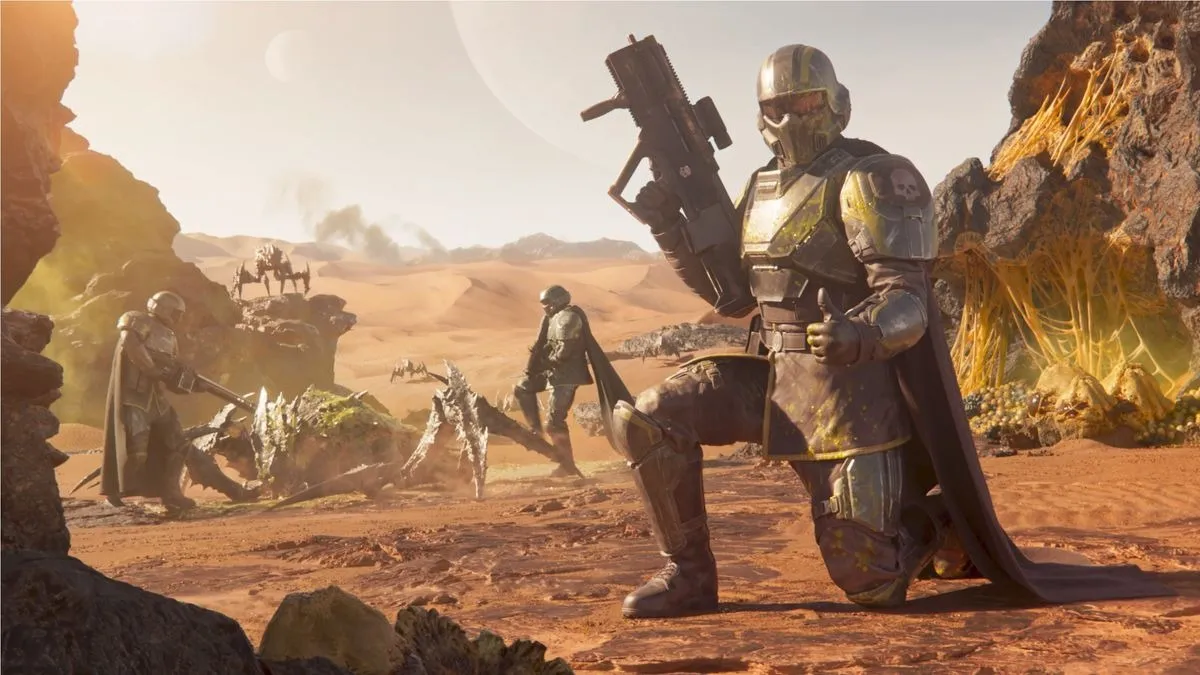 Why does Helldivers 2 say 0 active players?