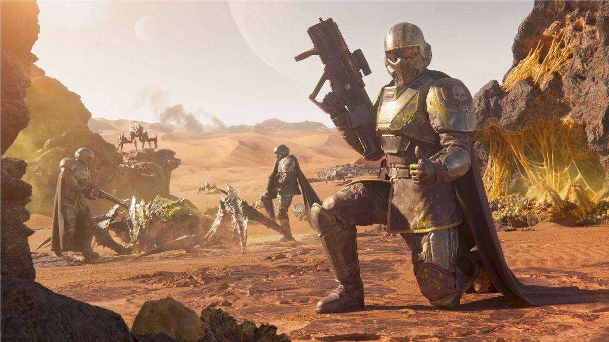 Why does Helldivers 2 say 0 active players?