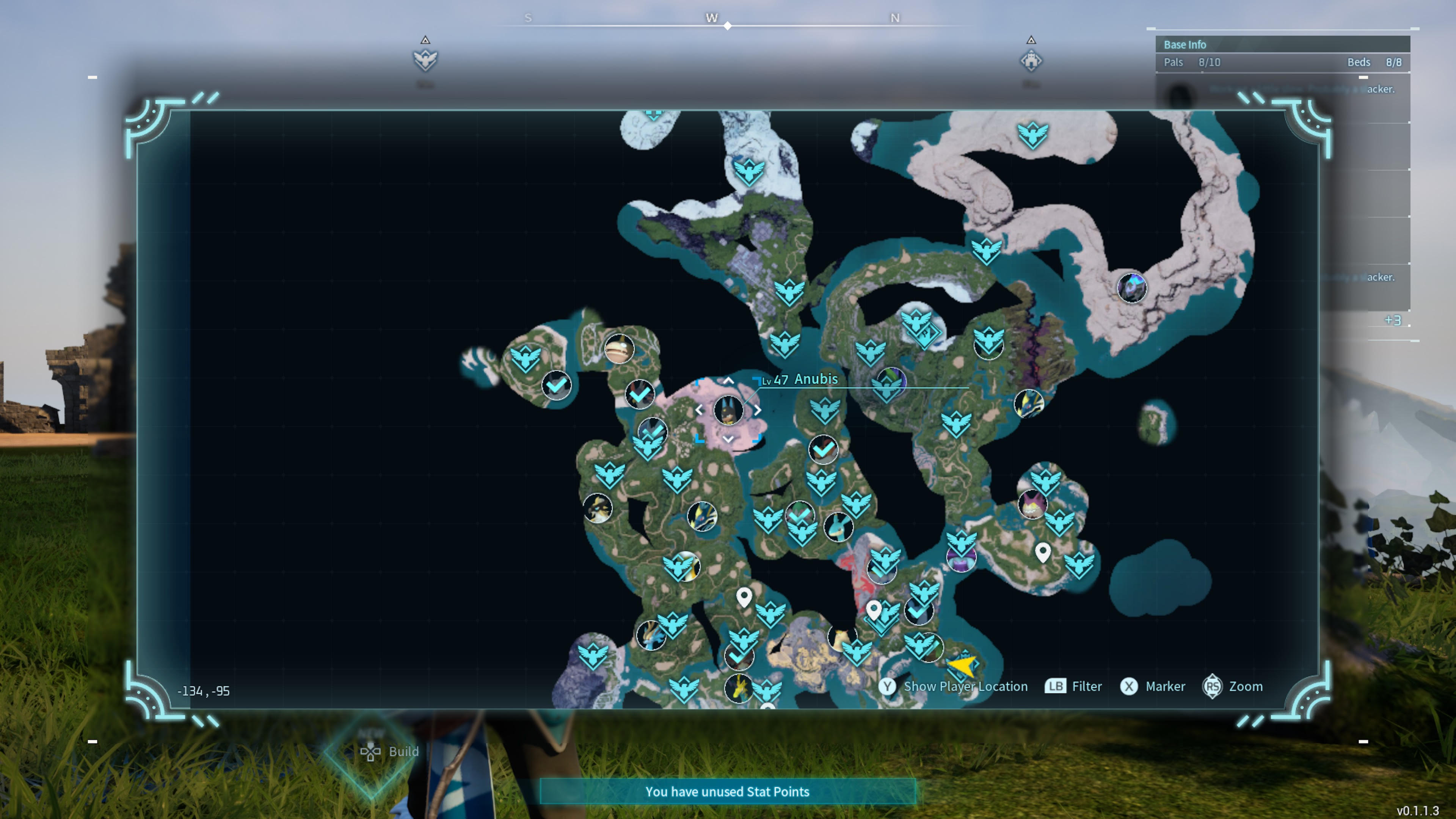 Anubis location Palworld