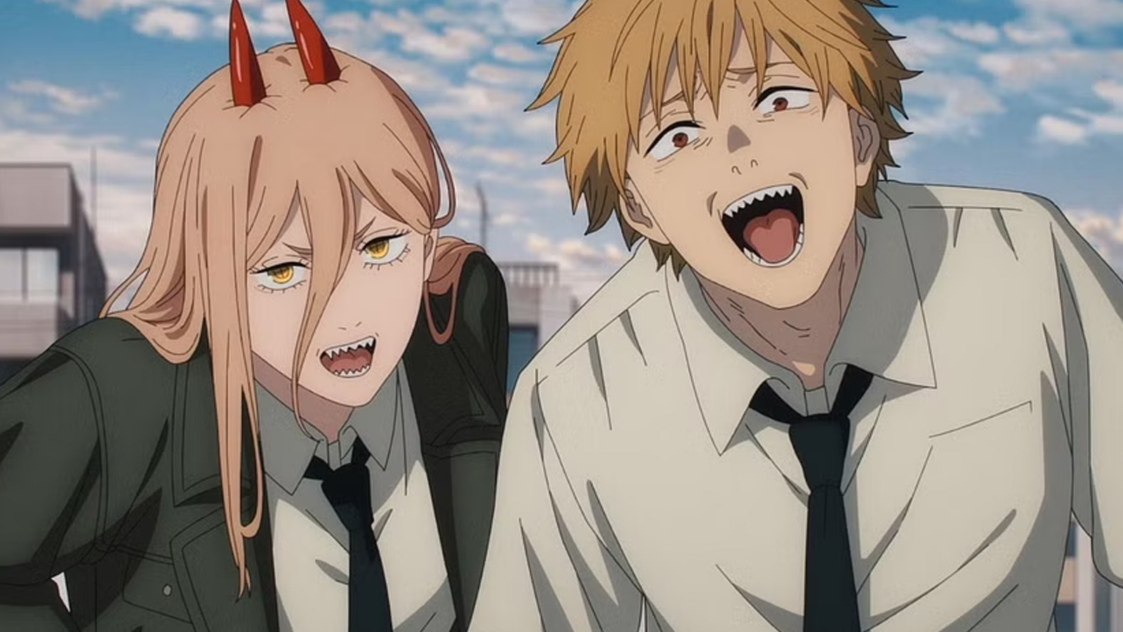 Denji and Power in Chainsaw Man